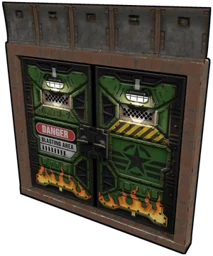 Bombshell Double Armored Door