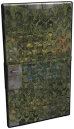 Camouflage Net Door