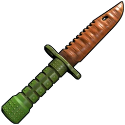 Carrot Combat Knife