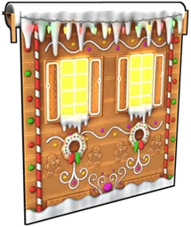 Gingerbread Garage Door