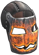 Glowing Metal Pumpkin Mask