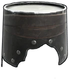 Green Riveted Bucket Helmet