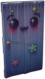 Kawaii Wooden Door
