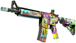 M4A4 | In Living Color (Well-Worn)