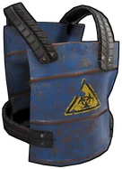 Metal Barrel Chest Plate