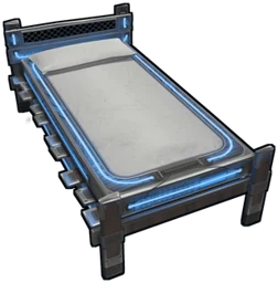 Neon Bed - Blue