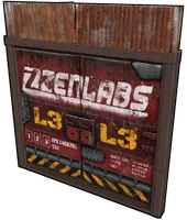 Oil Rig Double Door