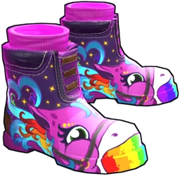 Rainbow Pony Boots