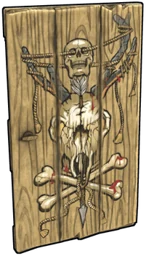 Rampage Wooden Door