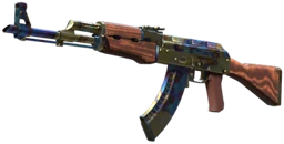 StatTrak™ AK-47 | Case Hardened (Battle-Scarred)