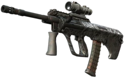 StatTrak™ AUG | Plague (Minimal Wear)