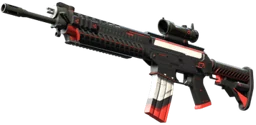 StatTrak™ SG 553 | Cyrex (Minimal Wear)