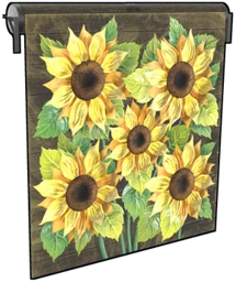 Sunflowers Garage Door