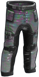 White Holographic Pants